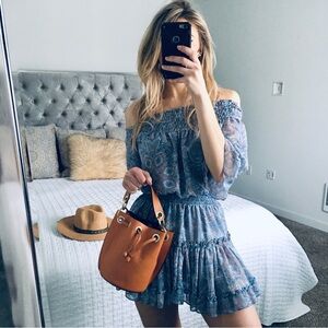 MISA Los Angeles Paisley Dress